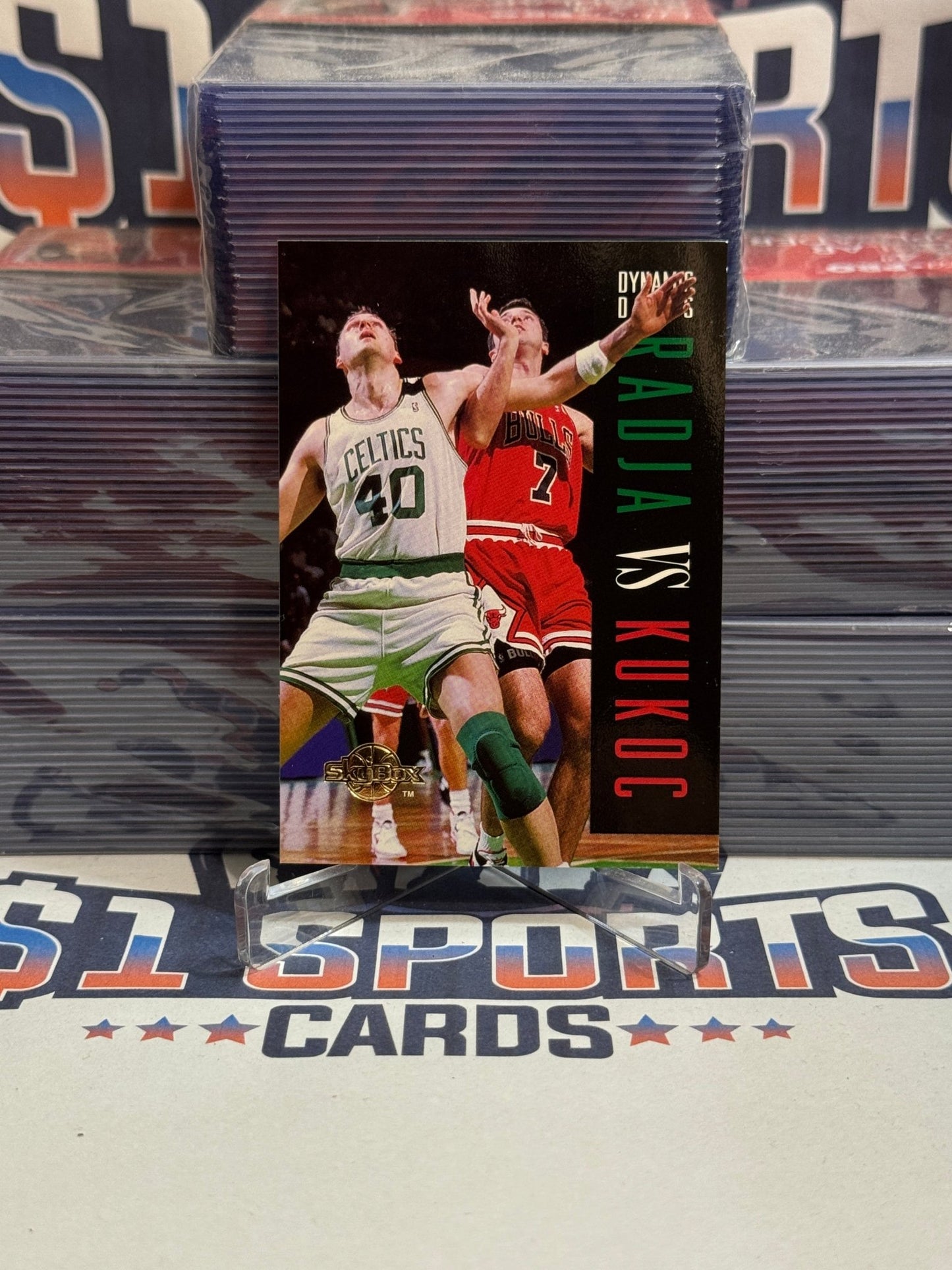 1994 Skybox (Dynamic Duals) Toni Kukoc & Dino Radja #189