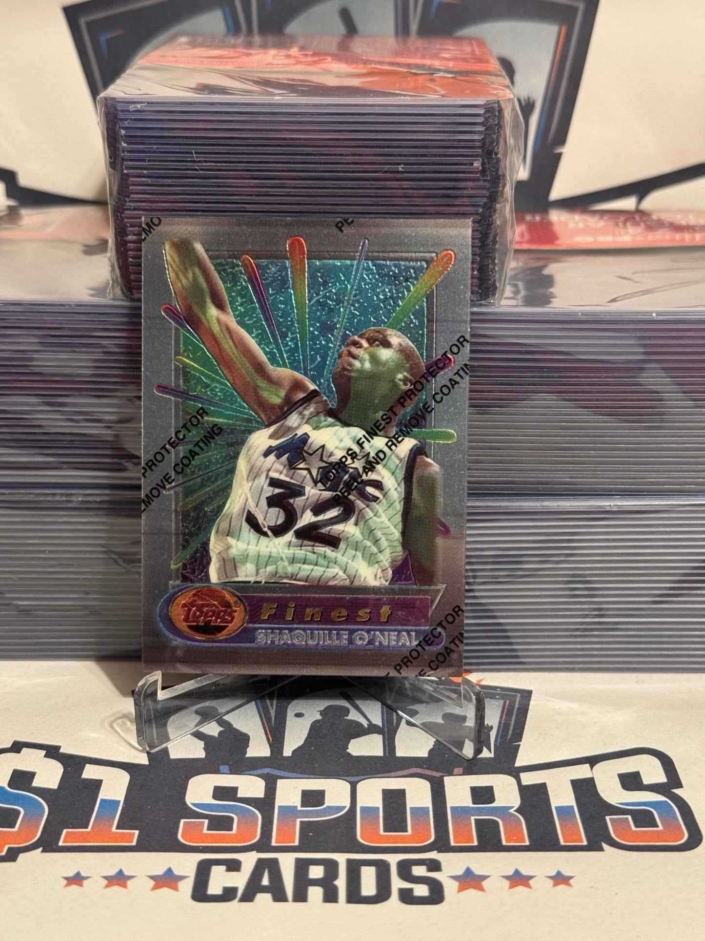 1994 Topps Finest Shaquille O'Neal #32
