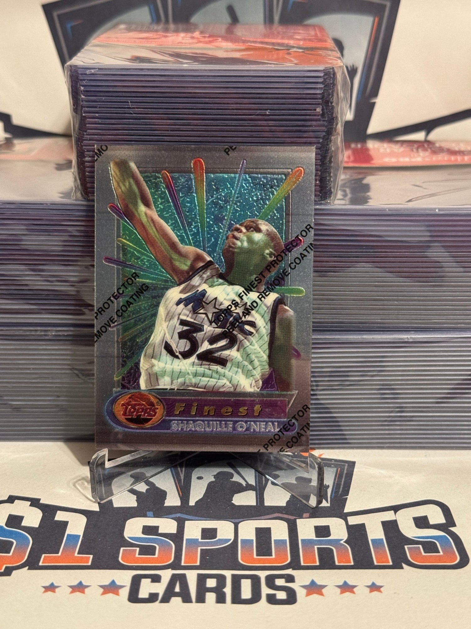 1994 Topps Finest Shaquille O'Neal #32