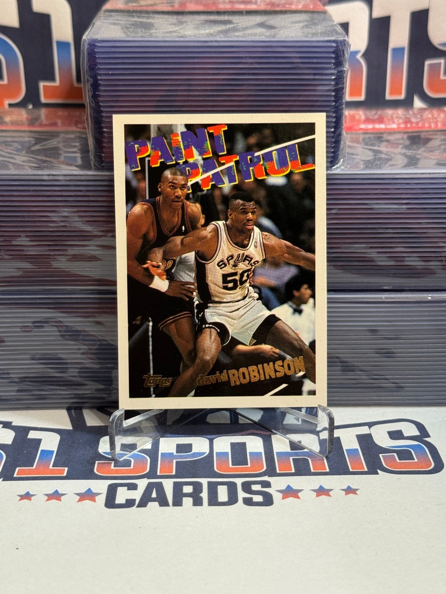 1994 Topps (Paint Patrol) David Robinson #108