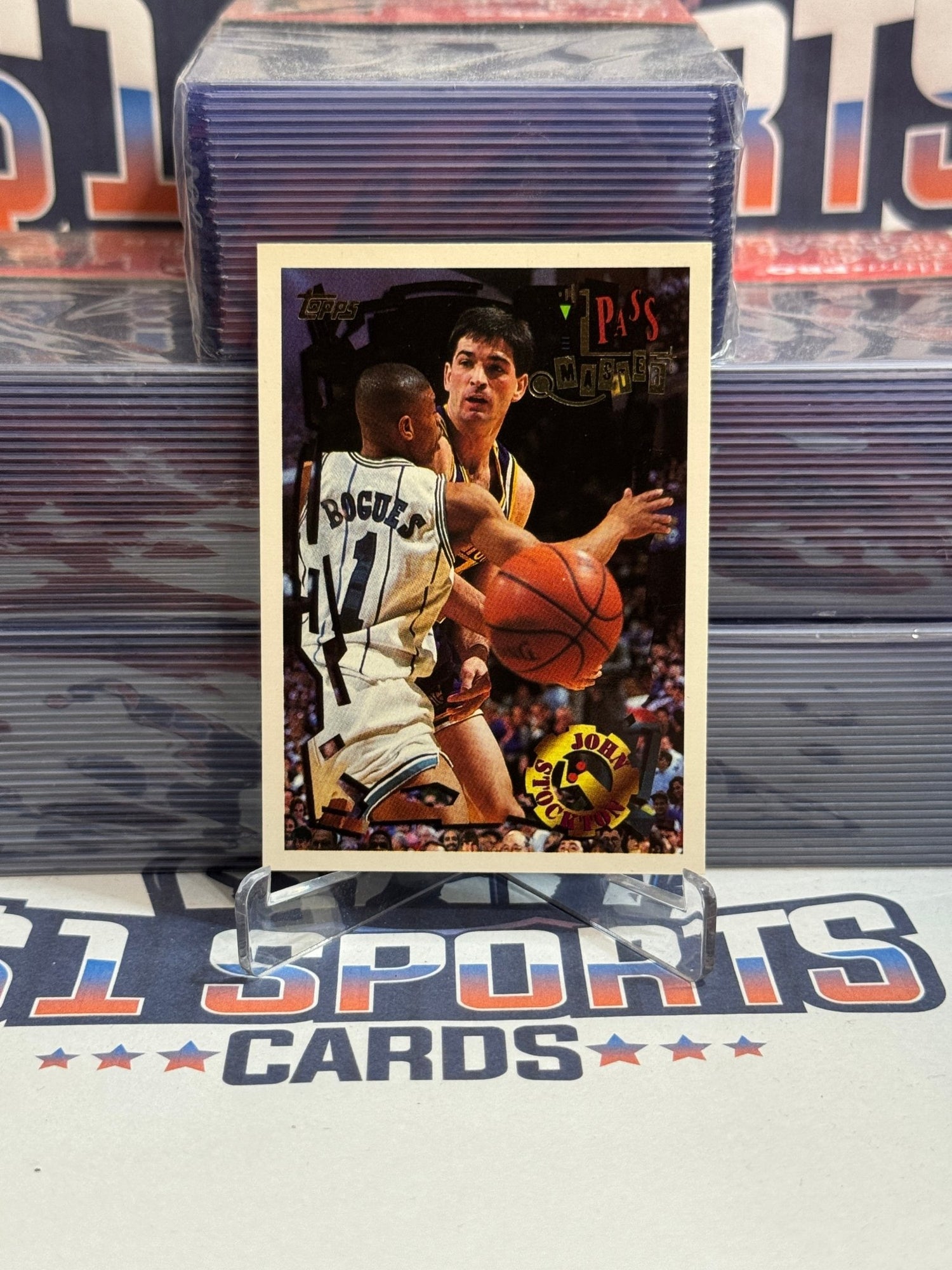 1994 Topps (Pass Master) John Stockton #53