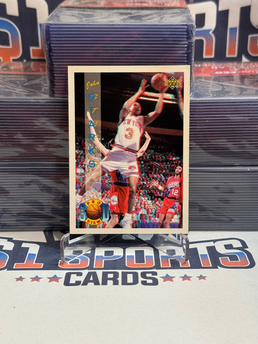 1994 Upper Deck (3 - D) John Starks #20