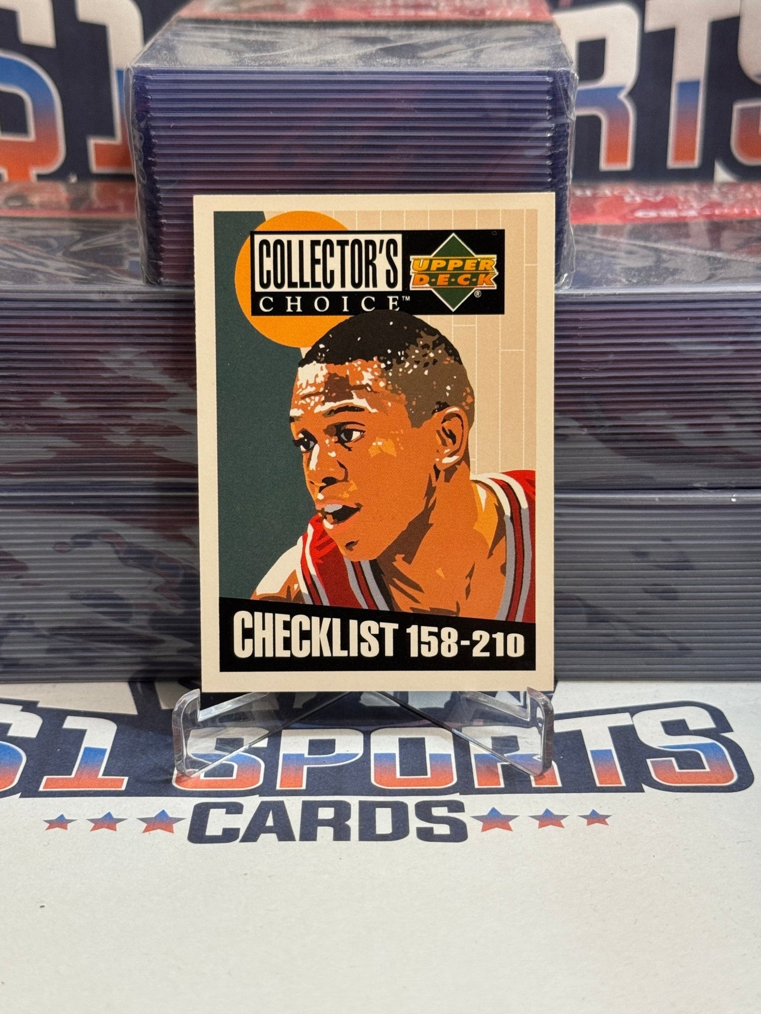 1994 Upper Deck Collector's Choice (Checklist) B.J. Armstrong #210