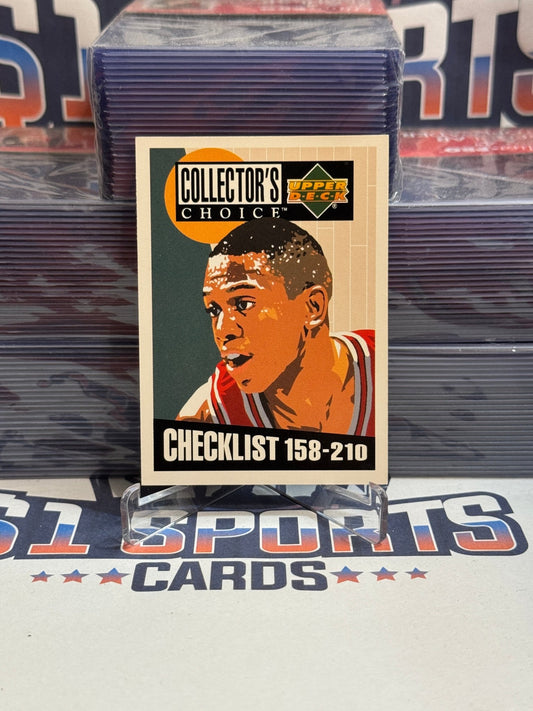 1994 Upper Deck Collector's Choice (Checklist) B.J. Armstrong #210