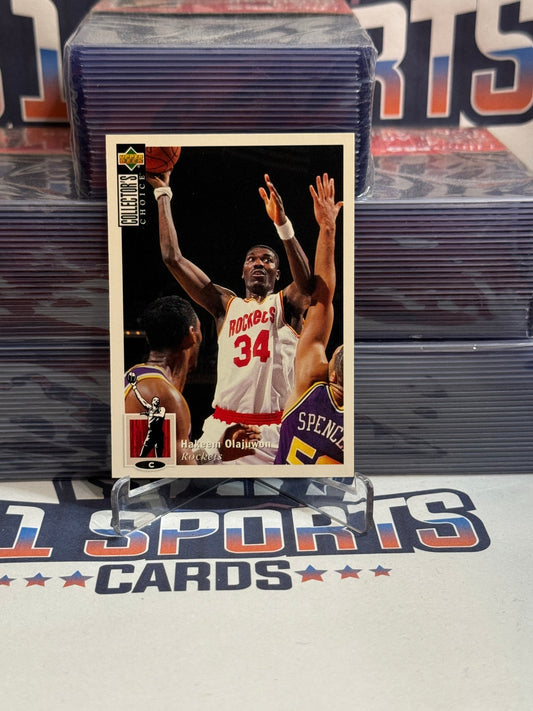 1994 Upper Deck Collector's Choice Hakeem Olajuwon #34