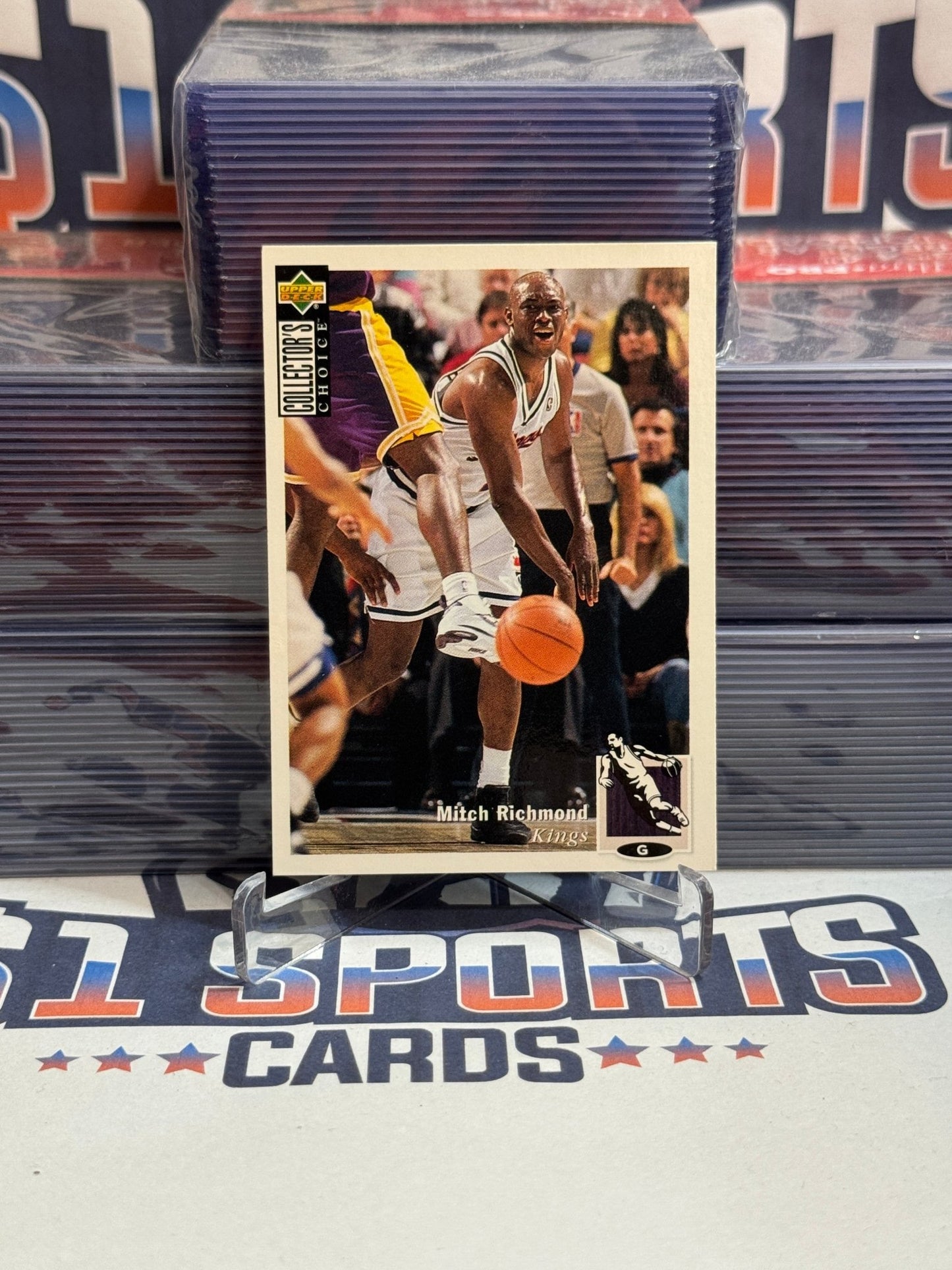 1994 Upper Deck Collector's Choice Mitch Richmond #102