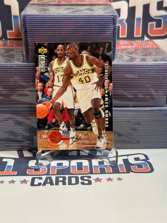 1994 Uppr Deck Collector's Choice (Silver Signature, ProFiles) Shawn Kemp #203