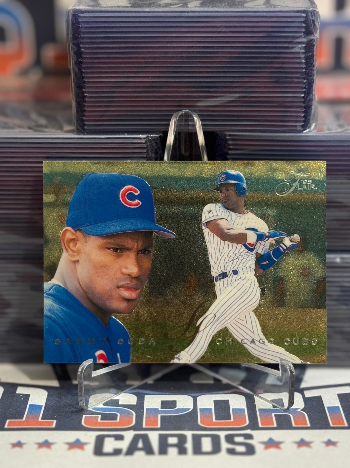 1995 Fleer Flair Sammy Sosa 334