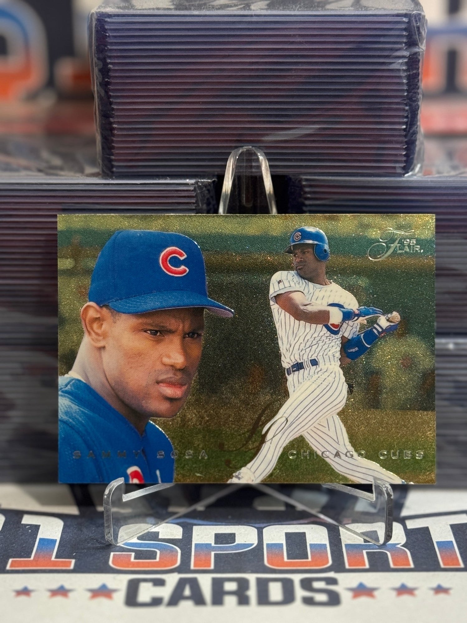 1995 Fleer Flair Sammy Sosa 334