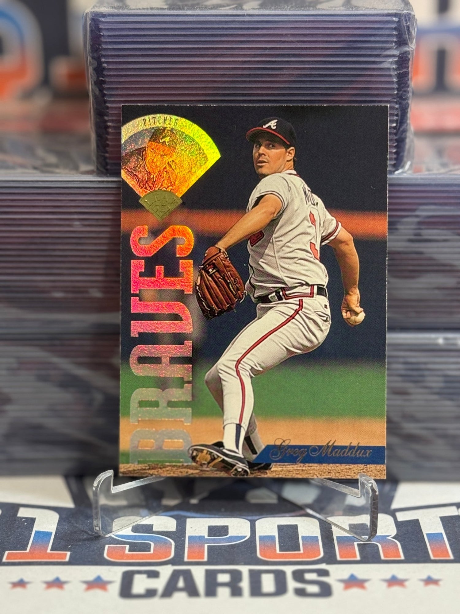 1995 Leaf Greg Maddux 115