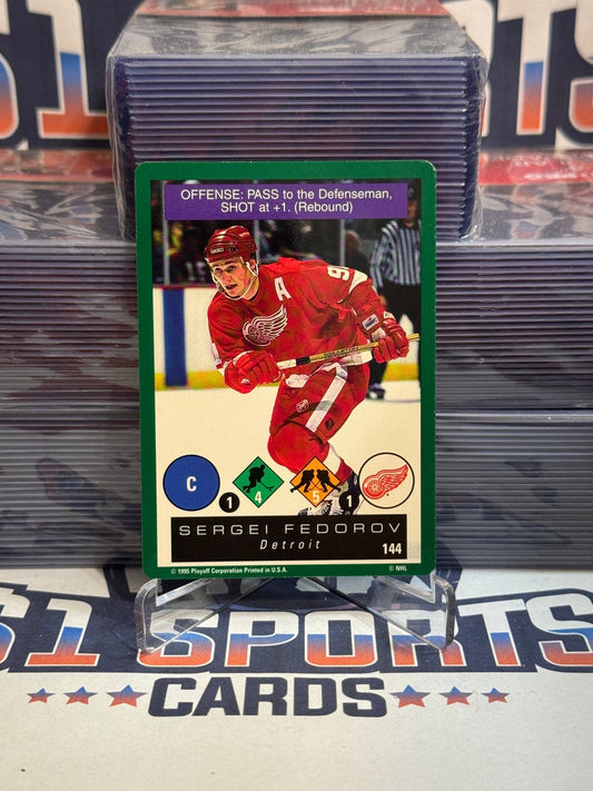 1995 Playoff One on One Sergei Fedorov #144