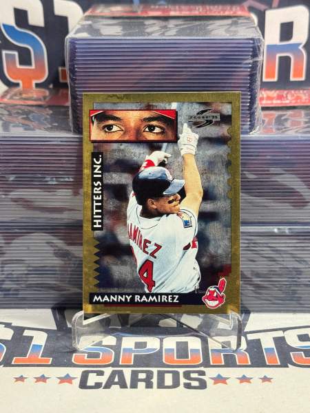 1995 Score (Gold, Hitters Inc.) Manny Ramirez #568