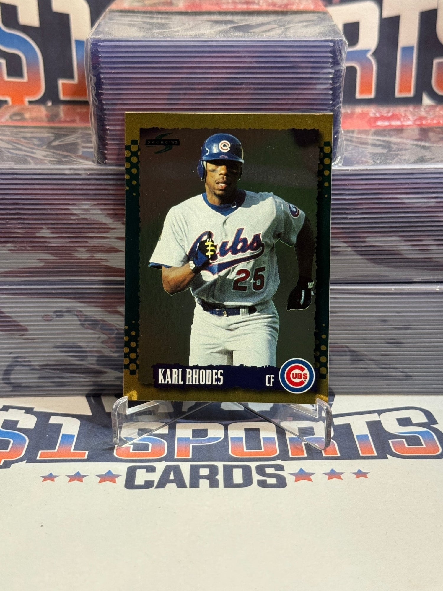 1995 Score (Gold Rush) Karl Rhodes #121