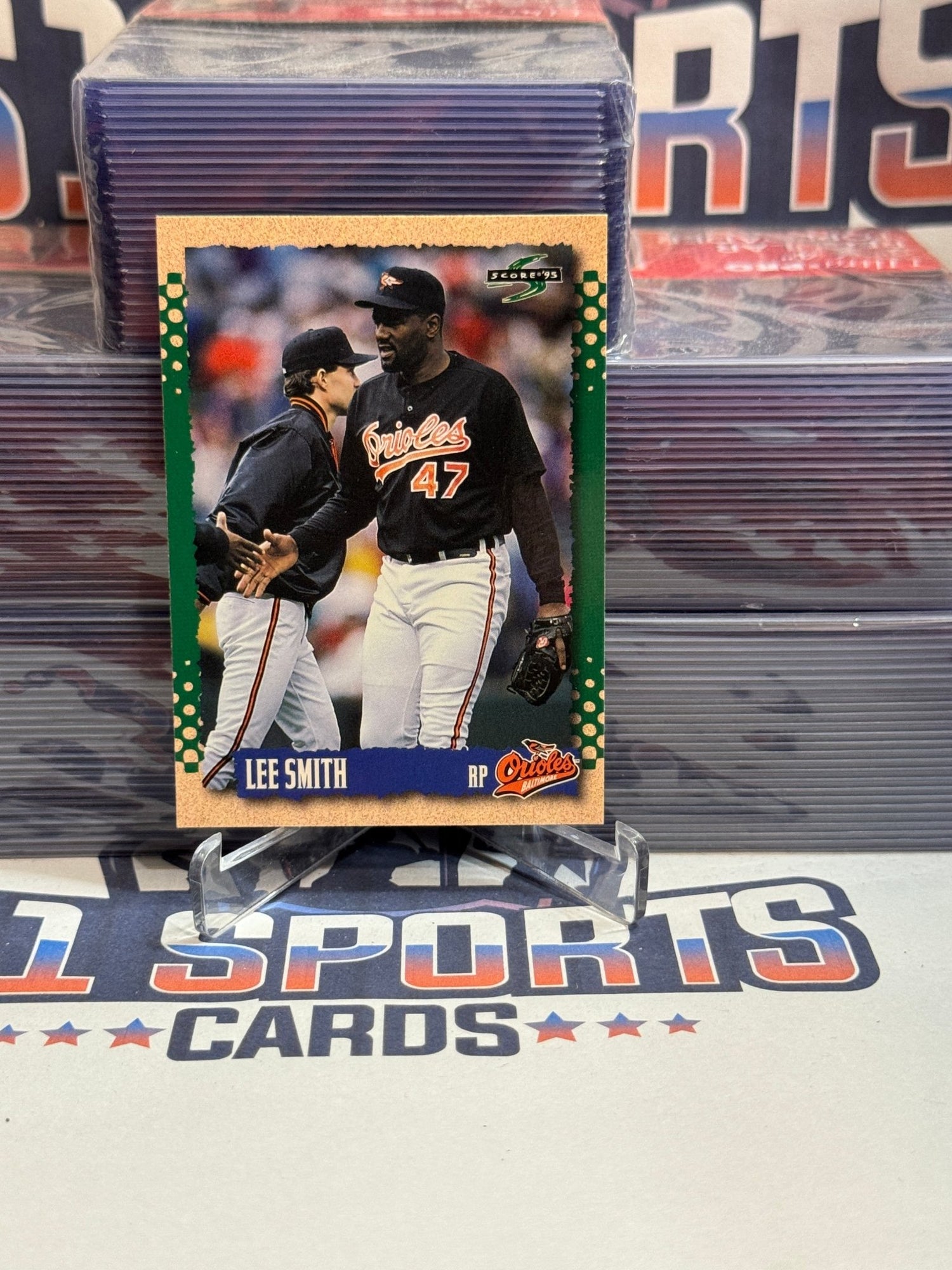 1995 Score Lee Smith #91