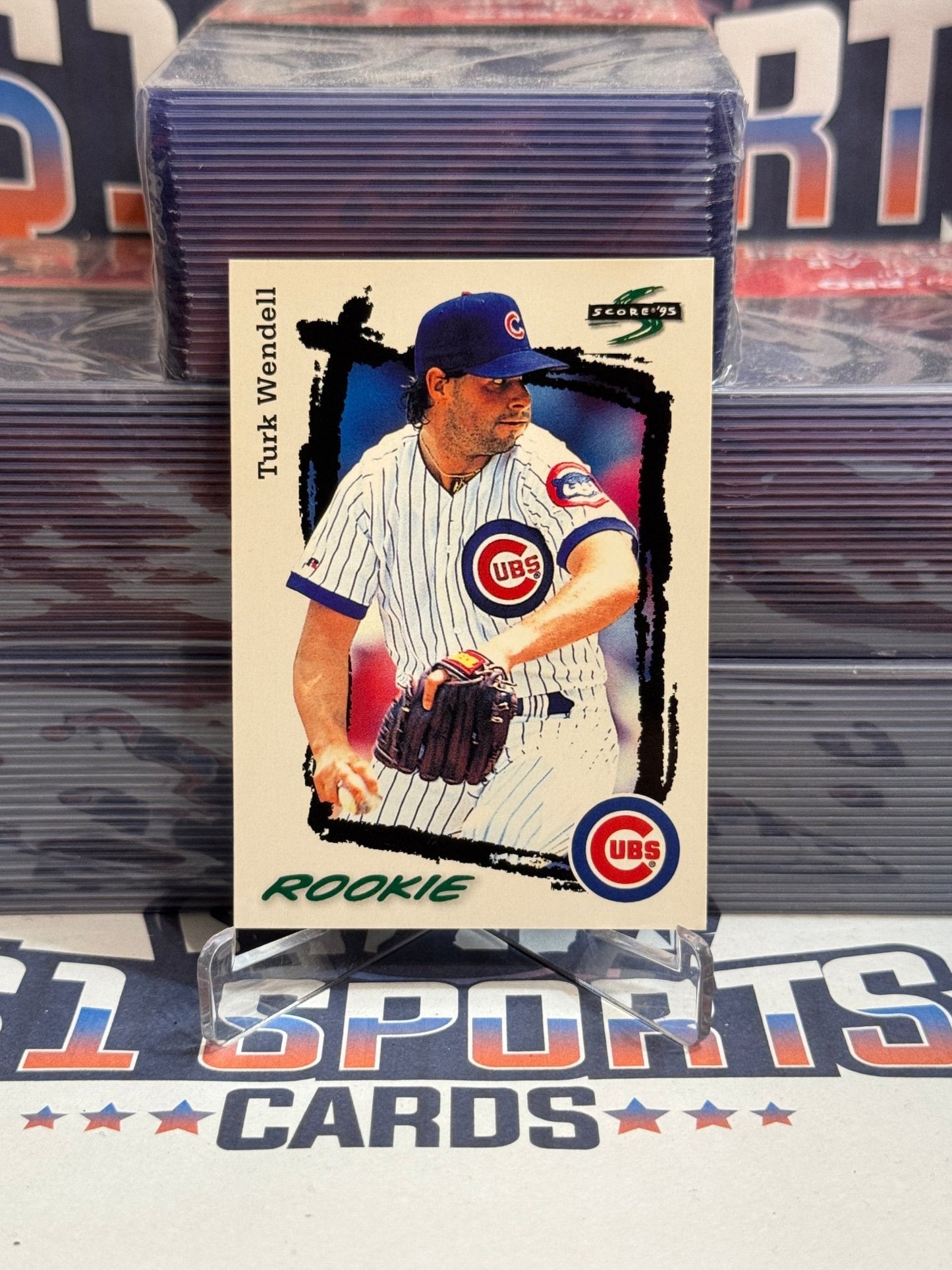 1995 Score Turk Wendell Rookie #285