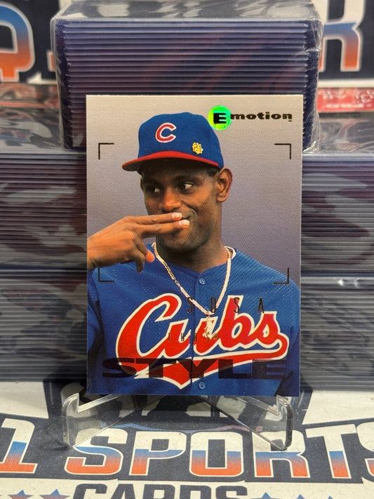1995 Skybox Emotion Sammy Sosa #113