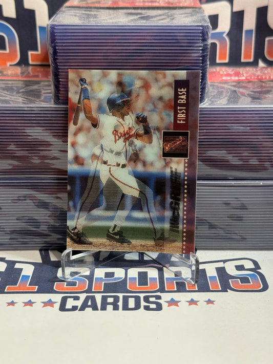 1995 Sportflix Fred McGriff #3