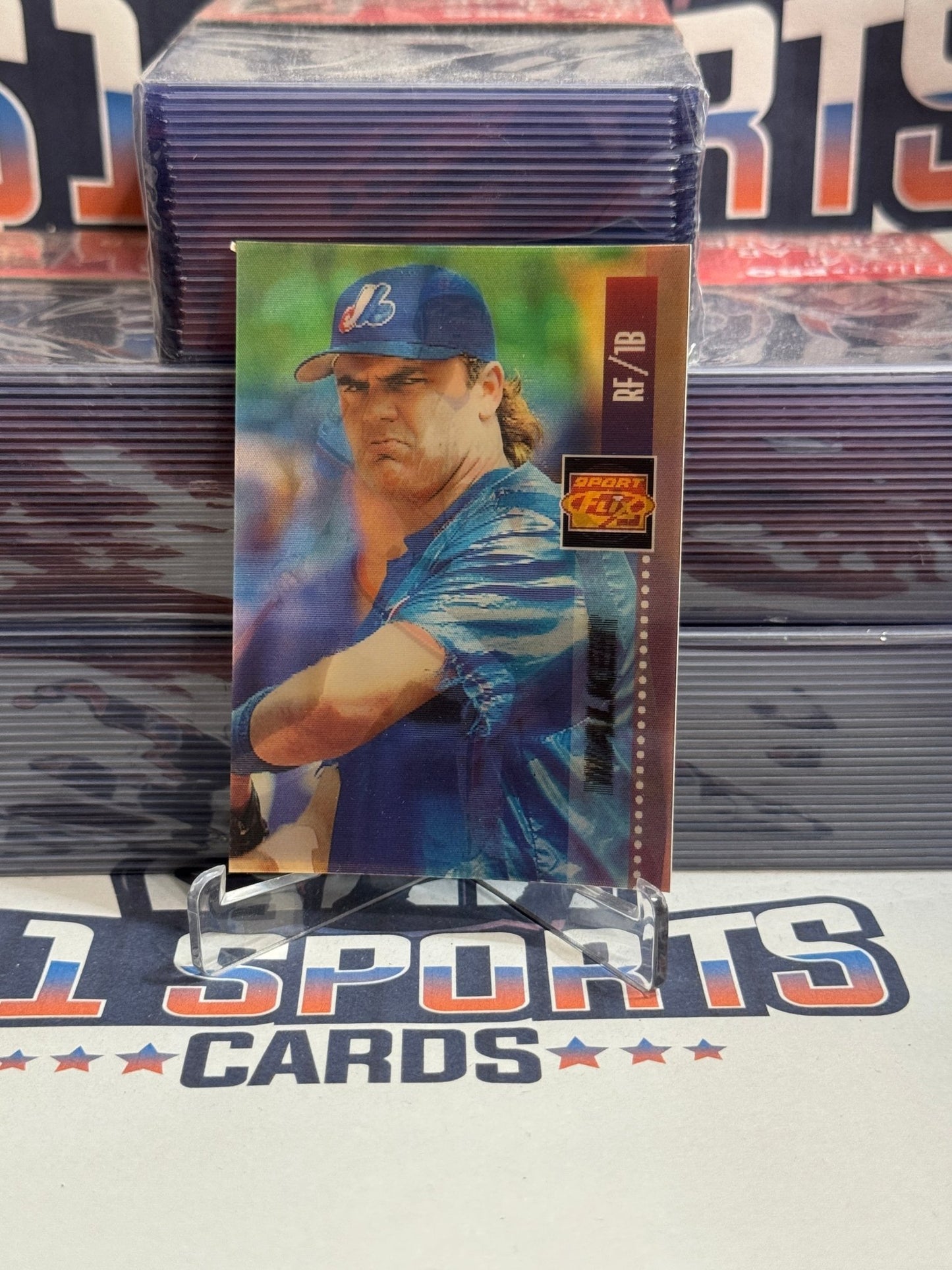 1995 Sportflix Larry Walker #139