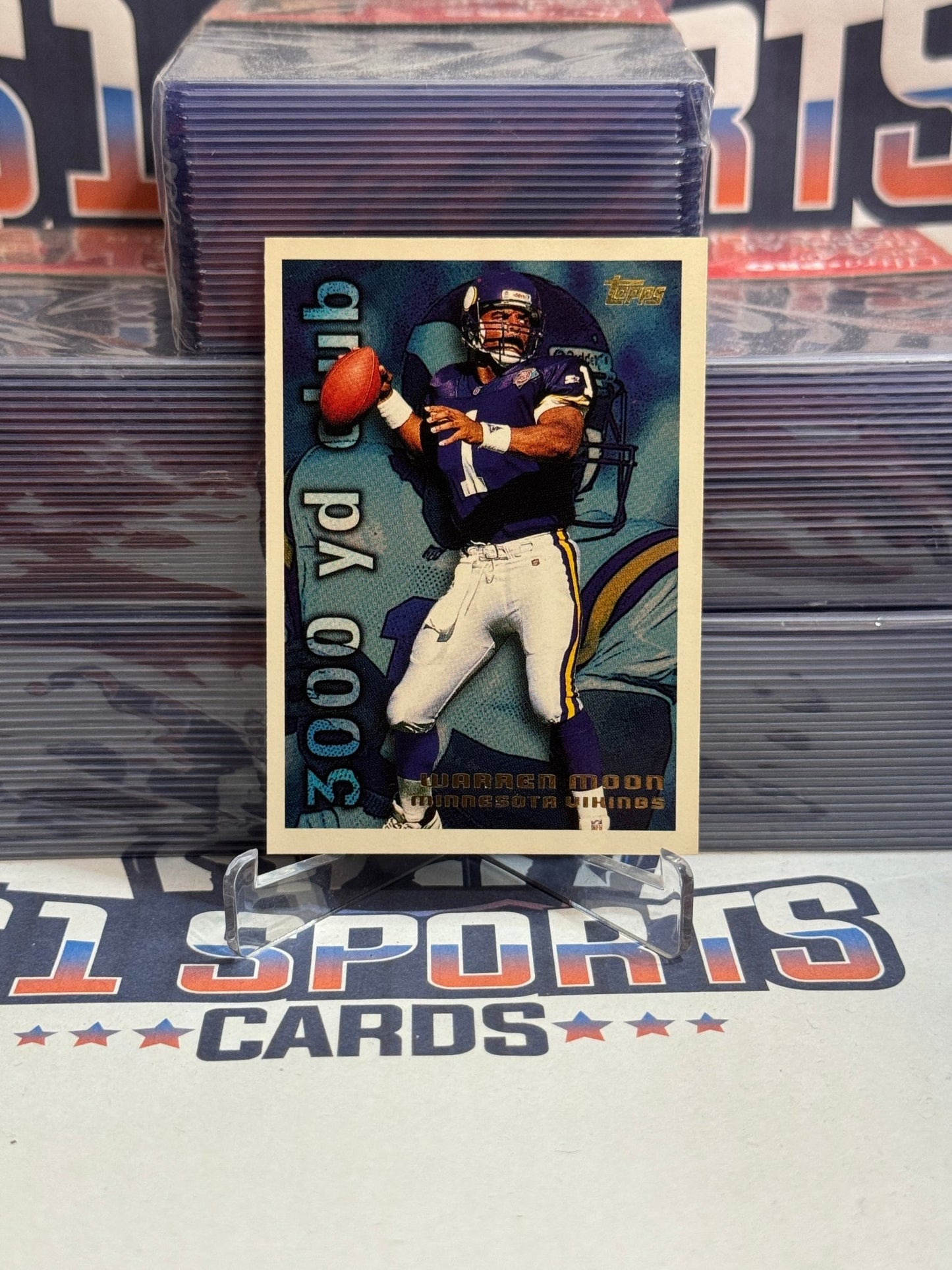 1995 Topps (3,000 Yard Club) Warren Moon #32