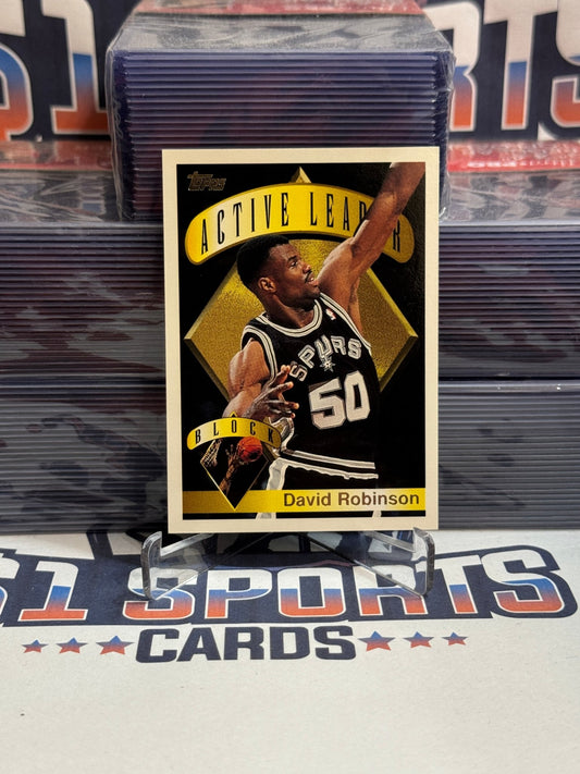 1995 Topps (Active Leader) David Robinson #5
