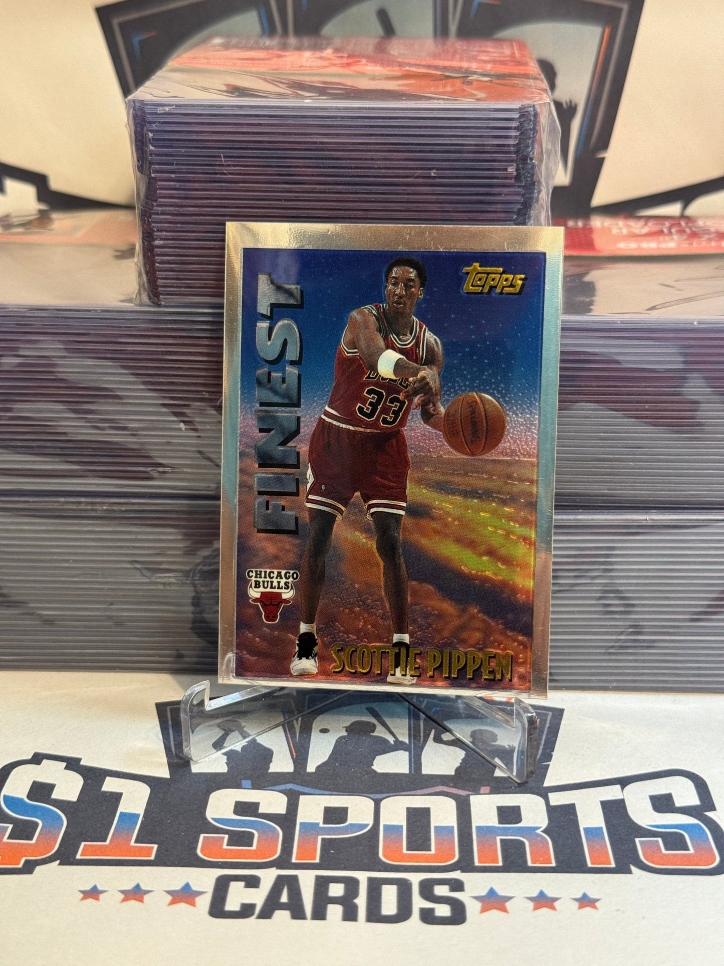 1995 Topps Finest (Mystery) Scottie Pippen #M20