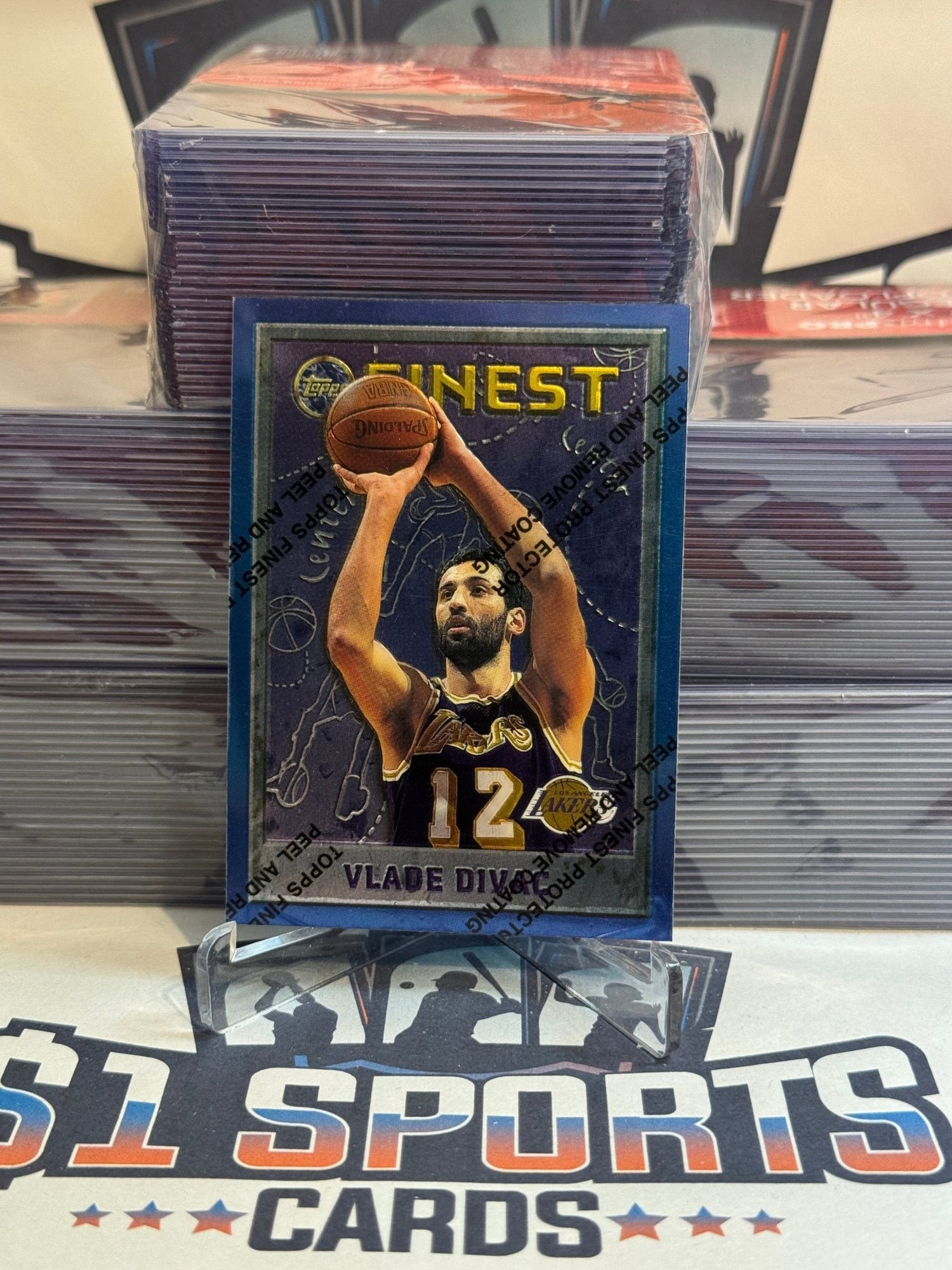 1995 Topps Finest Vlade Divac #219