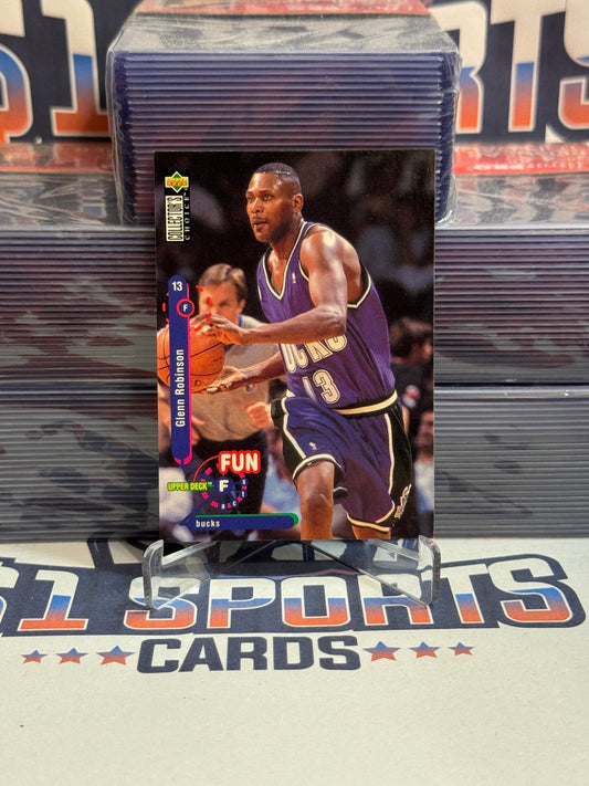 1995 Upper Deck Collector's Choice (Fun Facts) Glenn Robinson #180