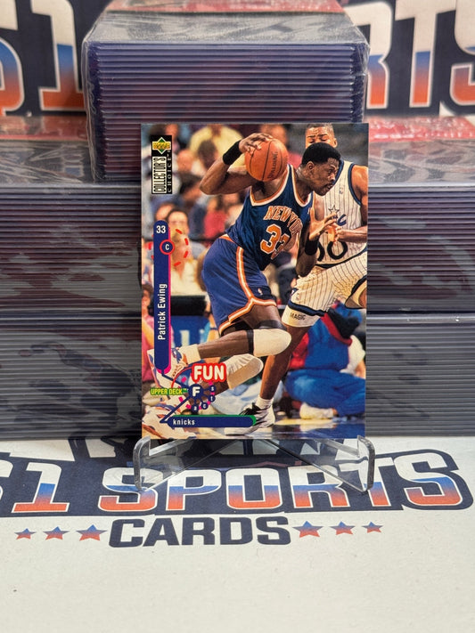 1995 Upper Deck Collector's Choice (NBA Fundamentals) Patrick Ewing #183