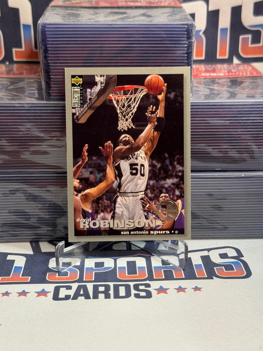 1995 Upper Deck Collector's Choice (Player's Club) David Robinson #50