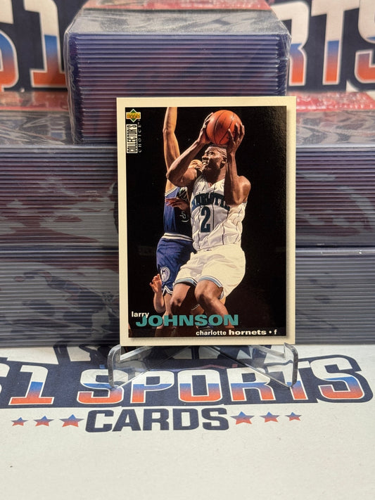 1995 Upper Deck Collector's Choice (Silver) Larry Johnson #2