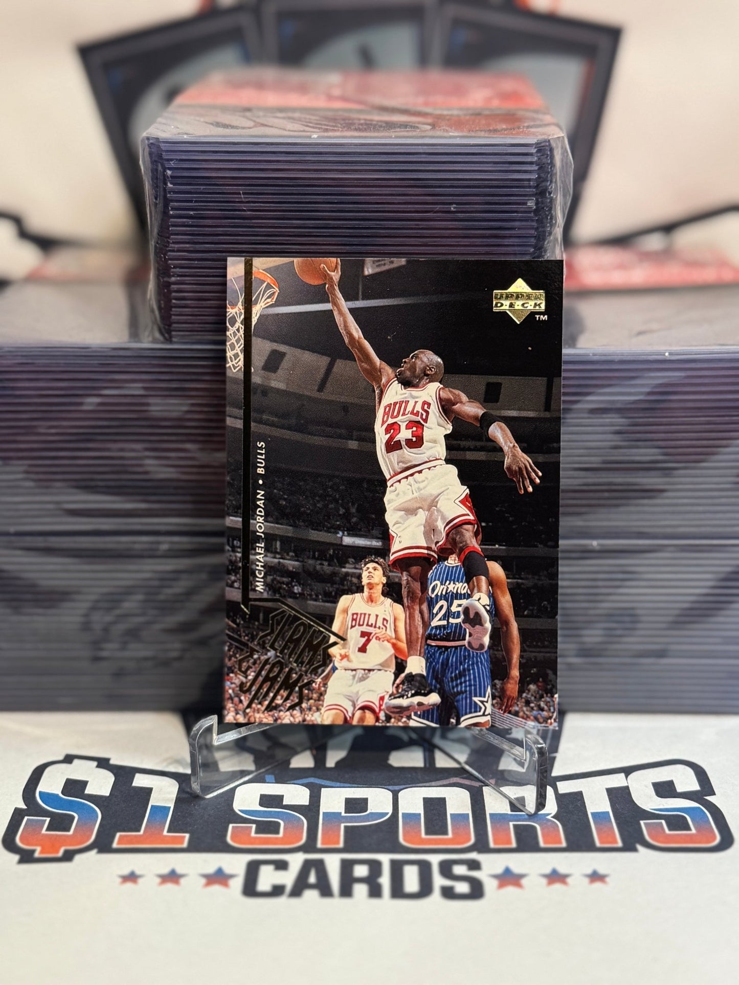 1995 Upper Deck (Slam Jam) Michael Jordan #352