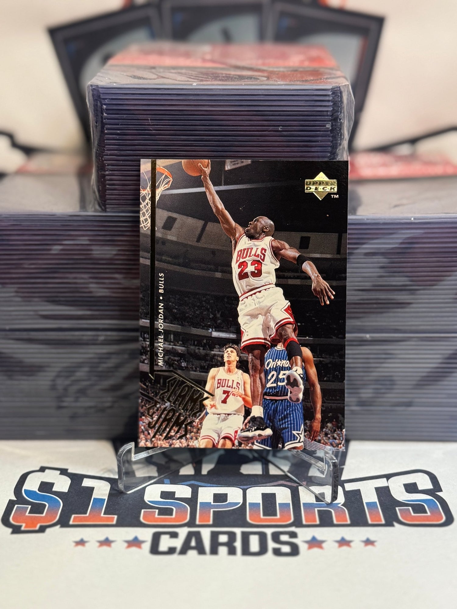1995 Upper Deck (Slam Jam) Michael Jordan #352