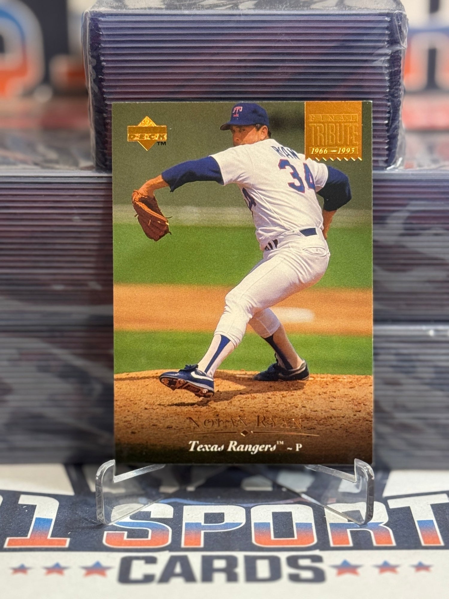 1995 Upper Deck (Tribute) Nolan Ryan 448