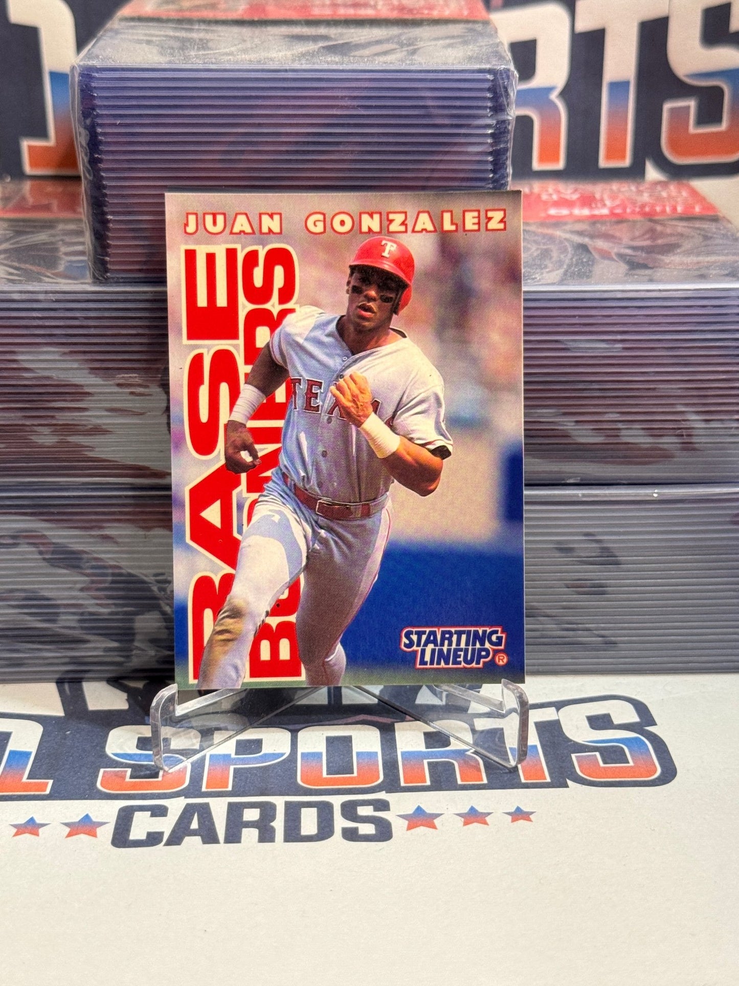1996 Starting Lineup Juan Gonzalez #NNO