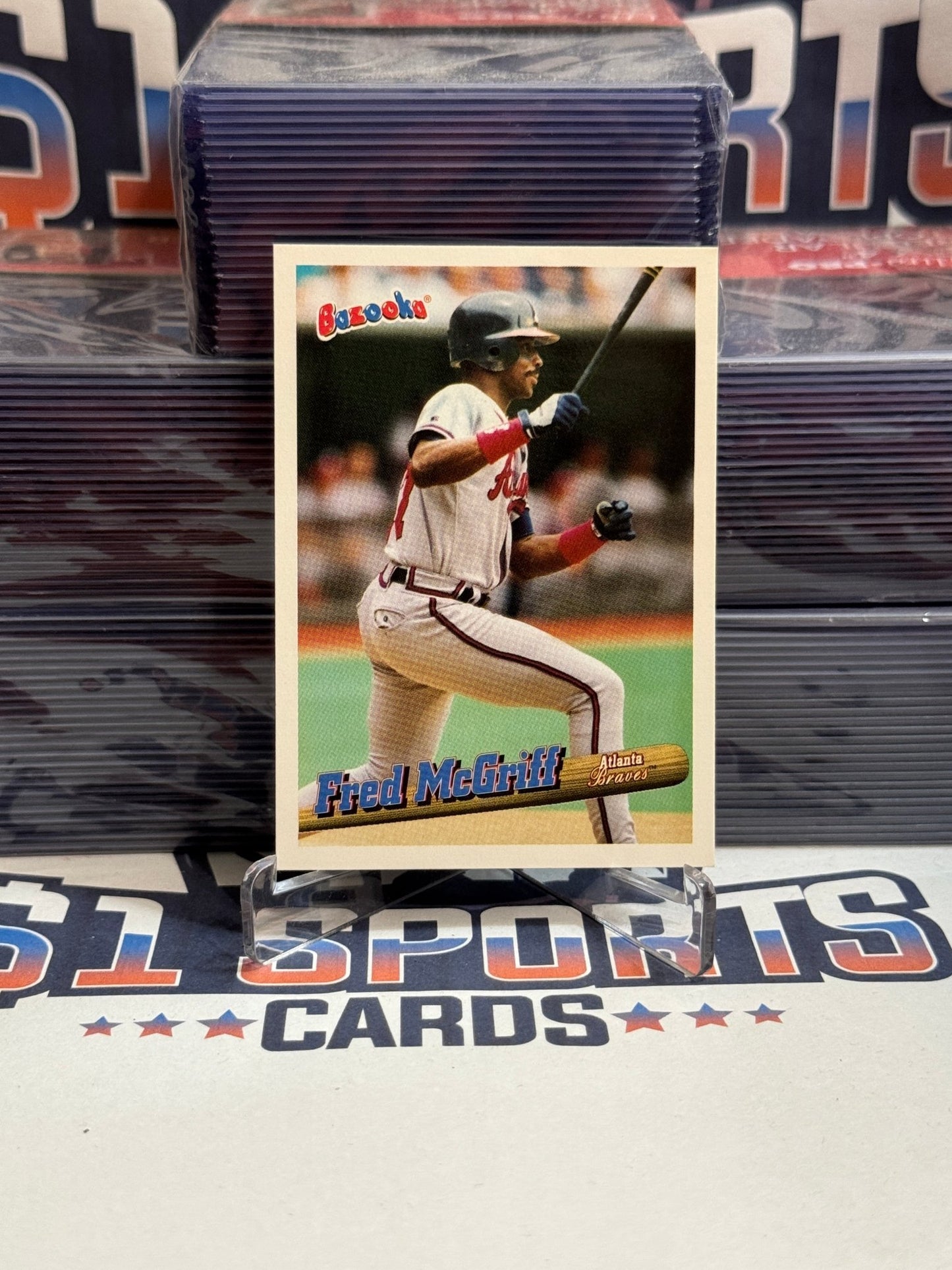 1996 Topps Bazooka Fred McGriff #108