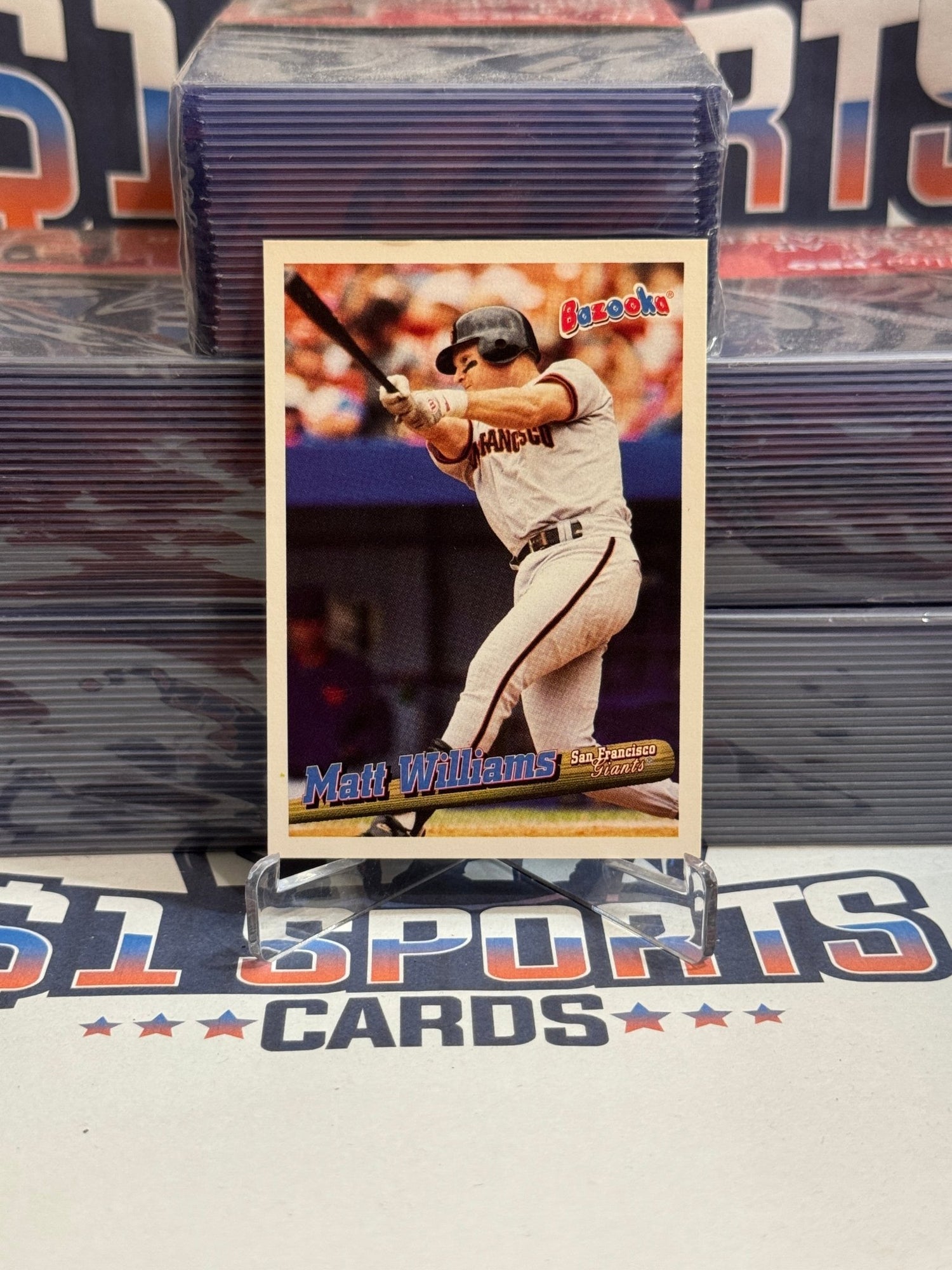 1996 Topps Bazooka Matt Williams #25