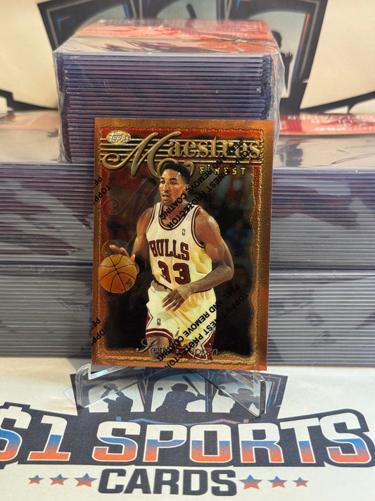 1996 Topps Finest (Maestros) Scottie Pippen #1