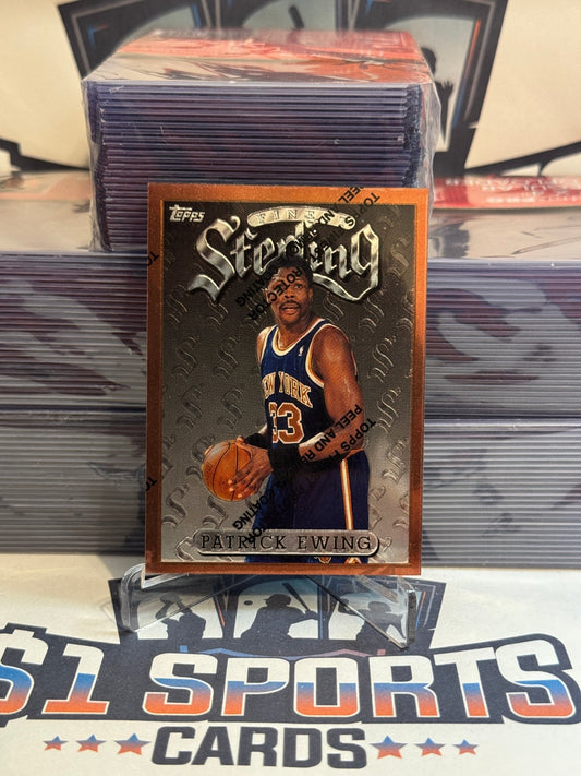 1996 Topps Finest (Sterling) Patrick Ewing #44