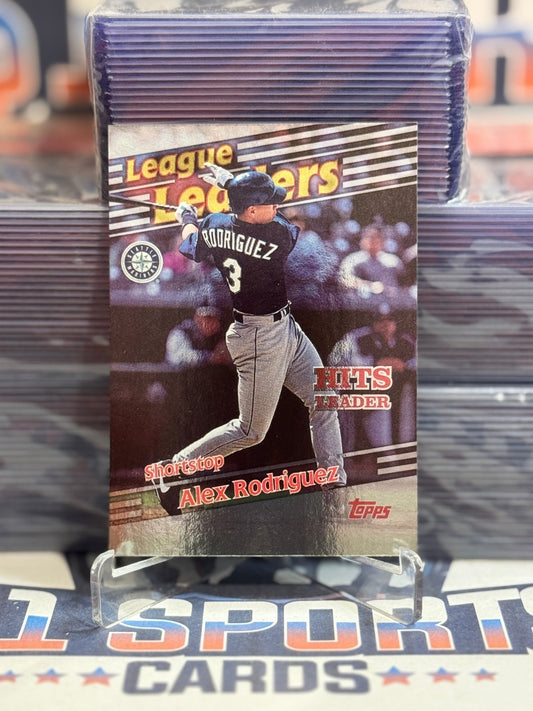 1996 Topps (League Leaders) Alex Rodriguez 228