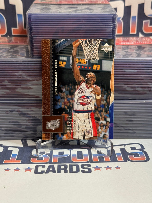 1996 Upper Deck Clyde Drexler #44