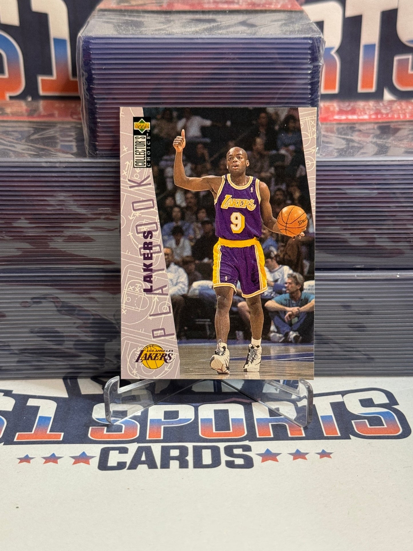 1996 Upper Deck Collector's Choice (Playbook) Nick Van Exel #379