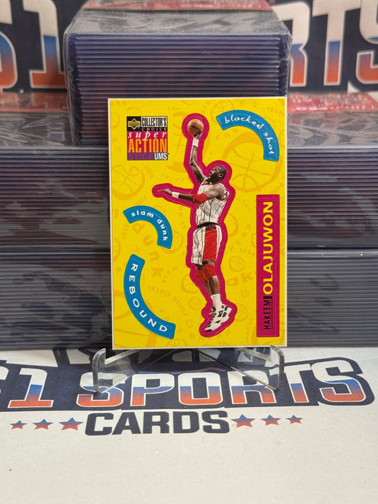 1996 Upper Deck Collector's Choice (Stick - Ums) Hakeem Olajuwon #S10