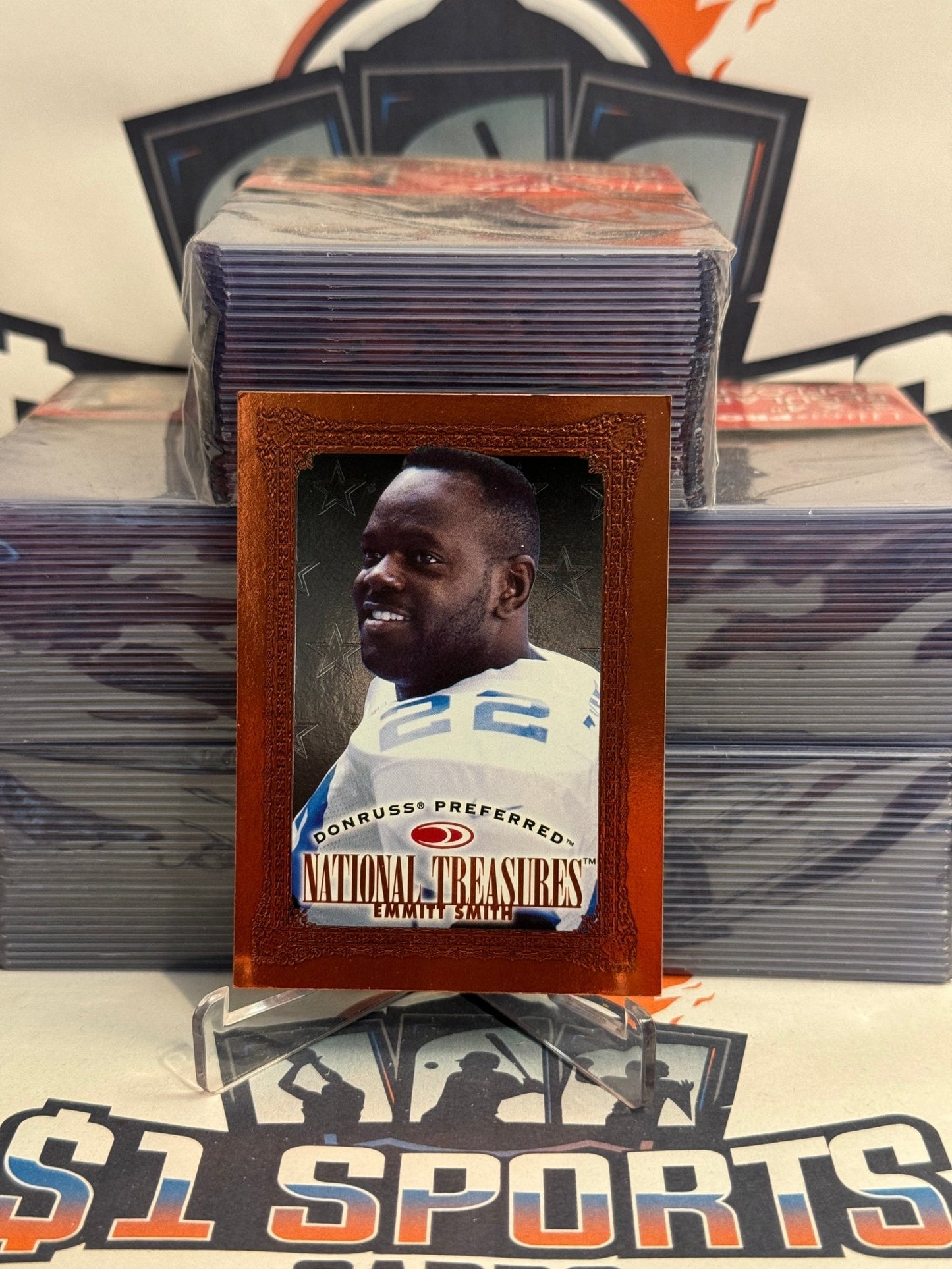 1997 Donruss Preferred (National Treasures) Emmitt Smith #136