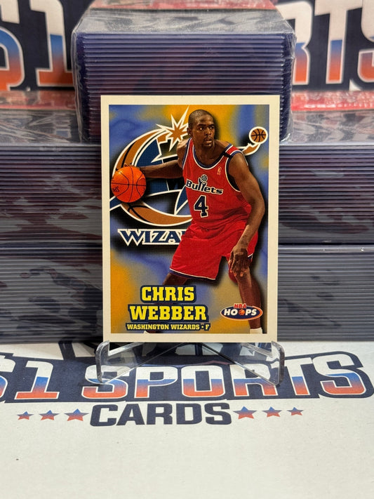 1997 NBA Hoops Chris Webber #163