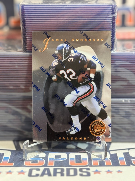1997 Pinnacle Certified Jamal Anderson 48