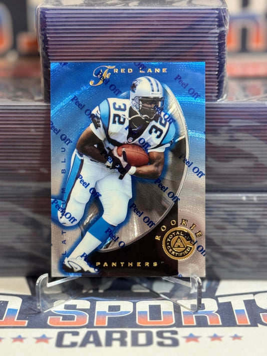 1997 Pinnacle Totally Certified (Blue 530/2499) Fred Lane Rookie 128