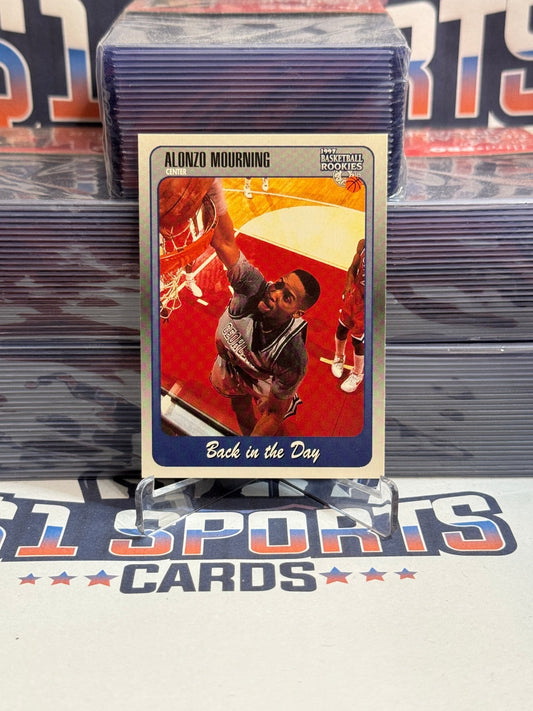1997 Score Board Basketball Rookies Alonzo Mourning #96
