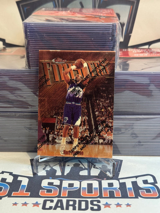 1997 Topps Finest (Finishers) Karl Malone #90