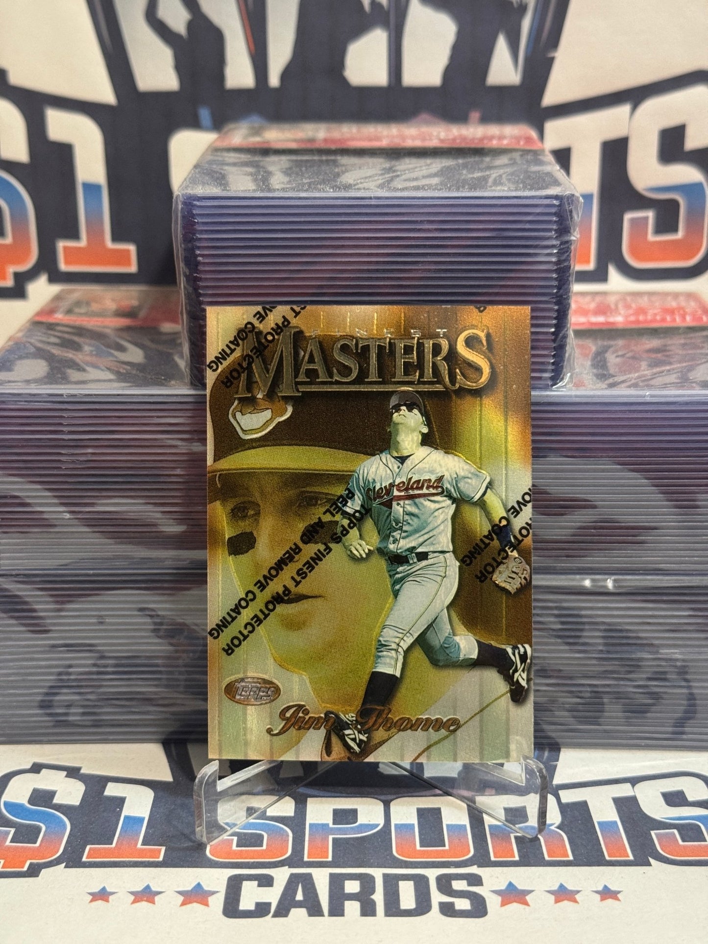 1997 Topps Finest (Masters) Jim Thome 190