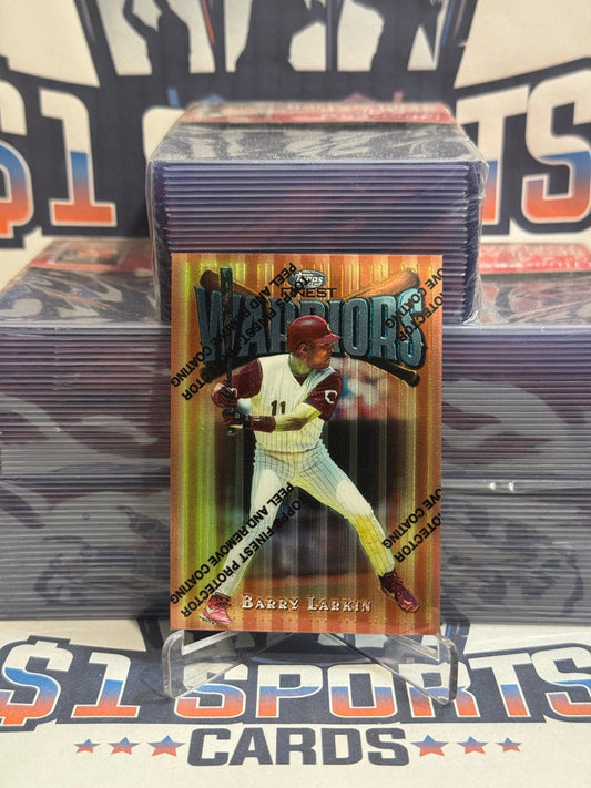 1997 Topps Finest (Warriors) Barry Larkin 66